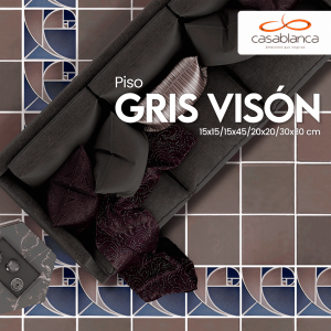 Arc.lc Bald. 30X30 Gris Vision 1M/C