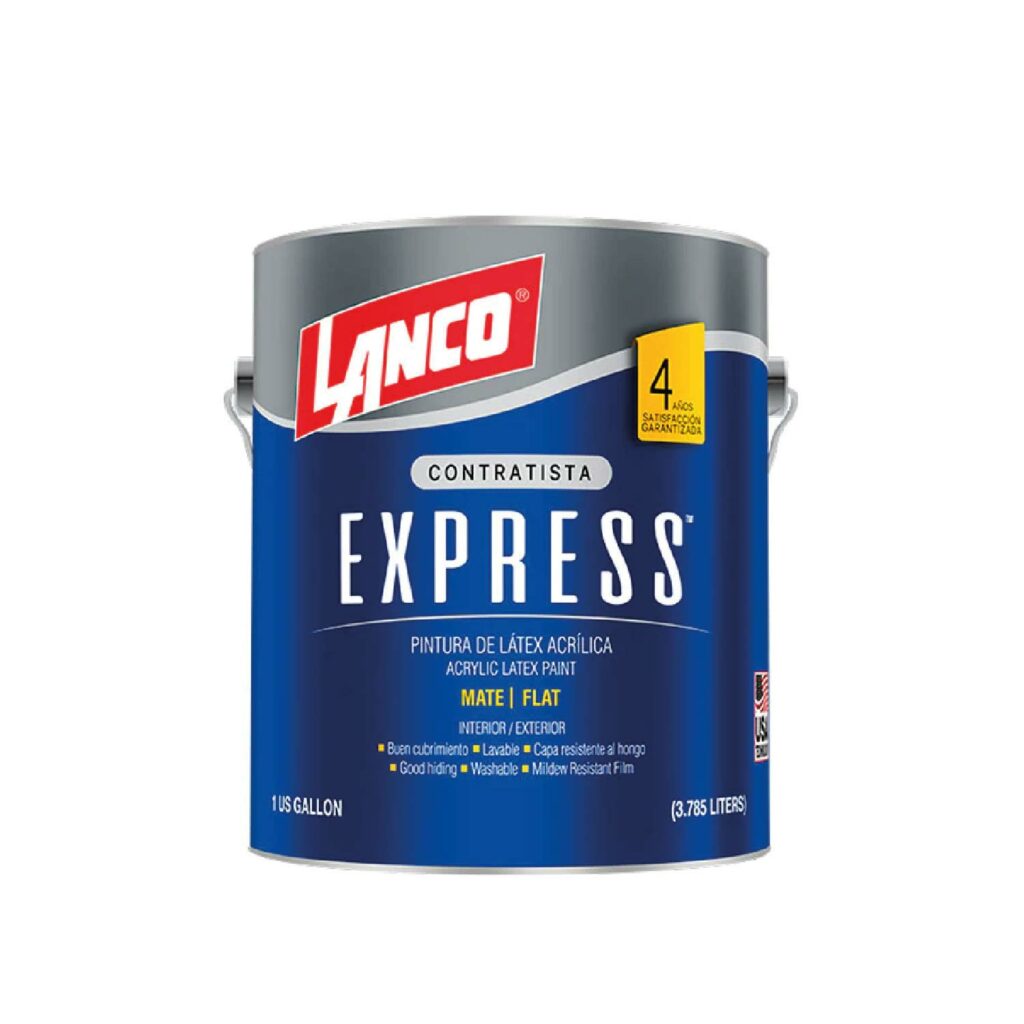 Lanco Express Coat Latex Tint 1 Gal Casa de Materiales S.A