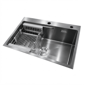 Fregador Sencillo DWR SMB6045NBGS G.Black