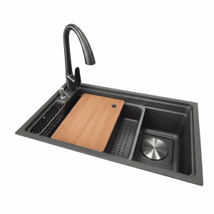 Fregador Sencillo Kb Ks3106.7545B Ndg Nano