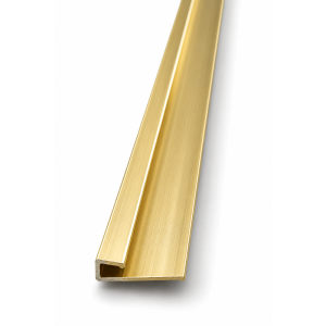 Perfil aluminio. j Trim St-1004B Red Gold